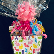 Baby girl gift basket