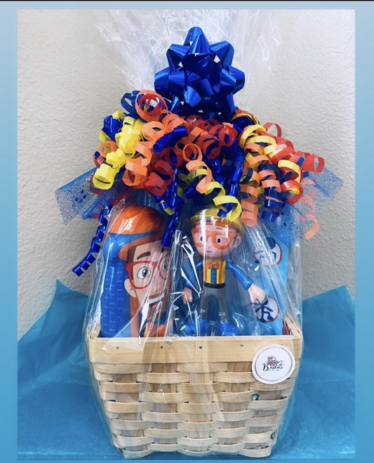 Blippi gift basket