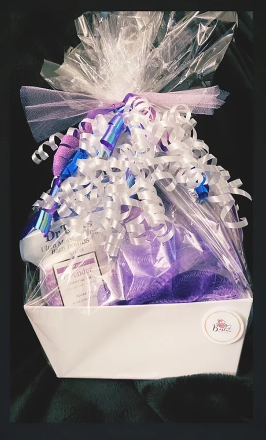 Womens spa basket